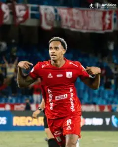 Primer gol de Dylan Borrero con la camiseta de América