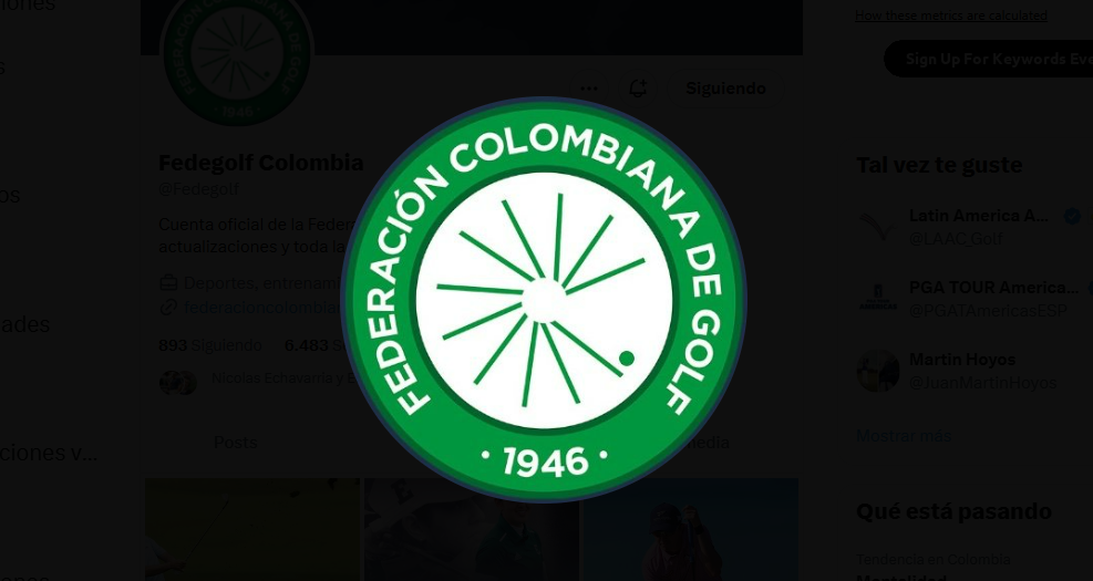 Federación Colombiana de Golf