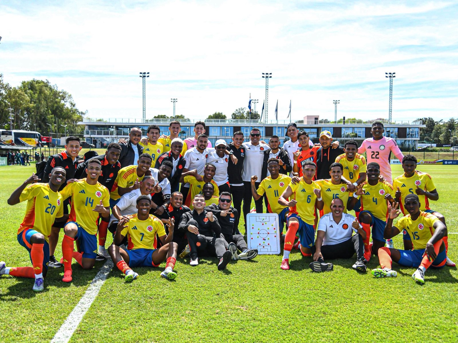 Calendario de la Selección Colombia sub-20