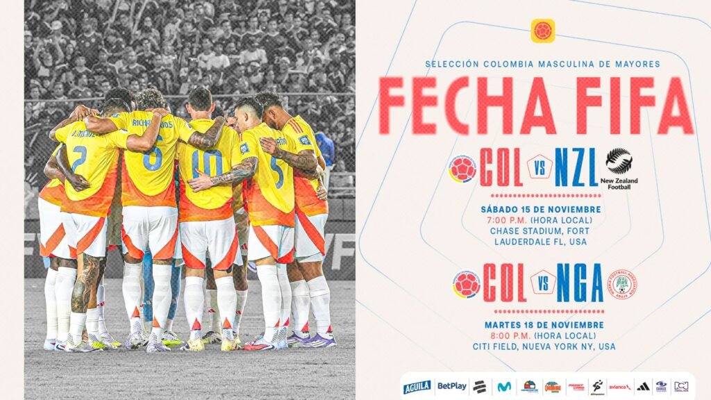 Oficial Convocatoria seleccion colombia octubre 2025