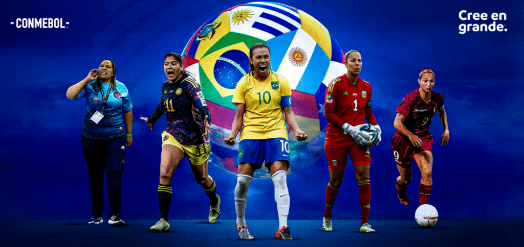 Jugadoras del fútbol femenino