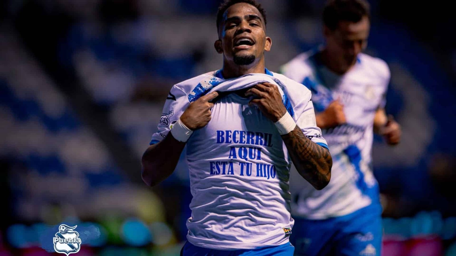 Edgar Guerra celebrando su gol