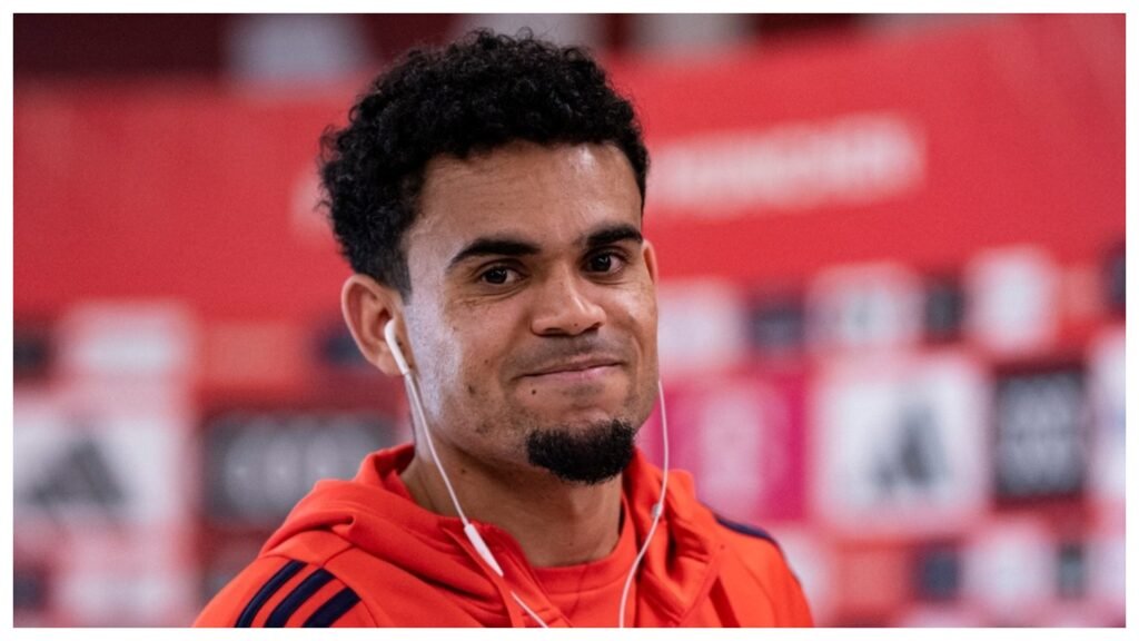 Luis Díaz con el Bayern Múnich.