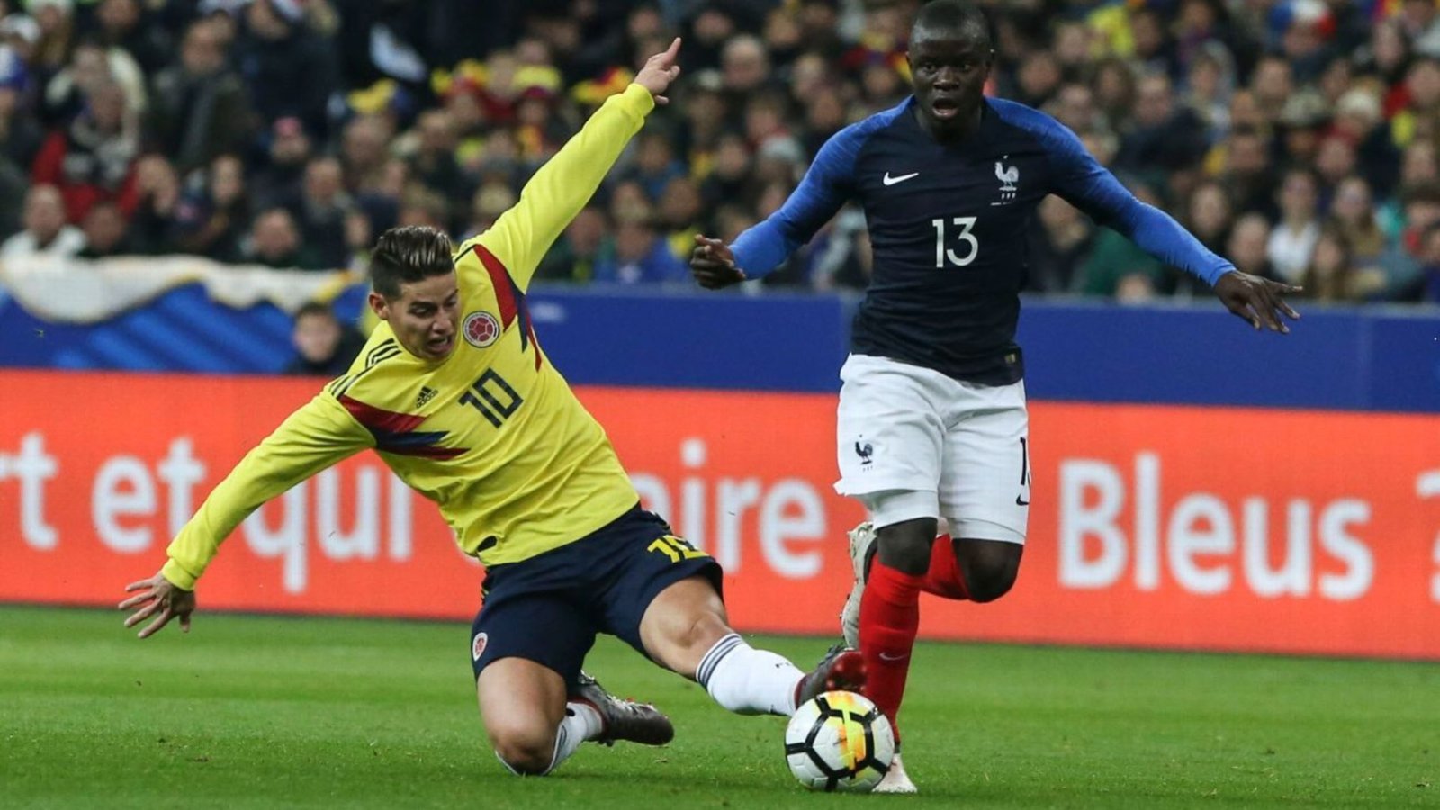 La selección Colombia se mide a Francia en Maryland, Estados Unidos en esta fecha FIFA previa a la Copa del Mundo. | Crédito. Getty Images