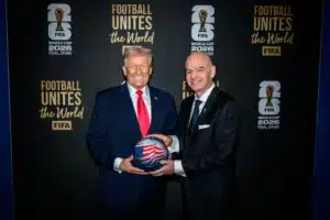 Trump and Infantino for the world cup