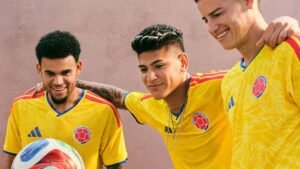 Seleccion Colombia, James y Diaz juntos