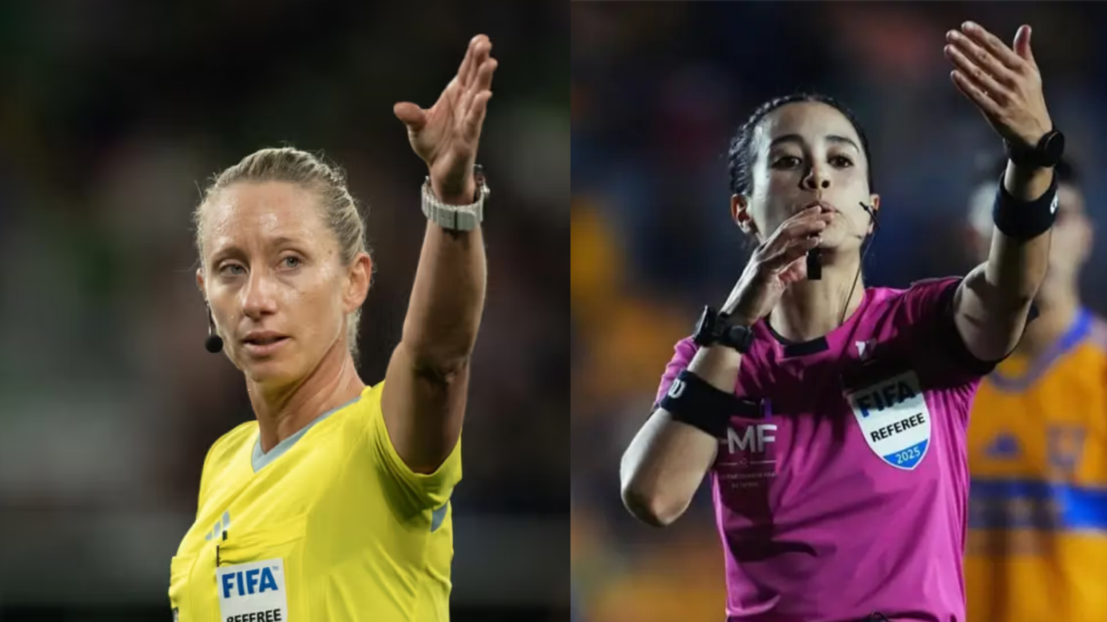 Juezas de campo Mundial 2026