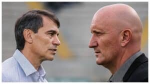 Fabián Bustos y Pablo Repetto enfrentados