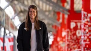 Marie-Louise Eta con el Unión Berlín