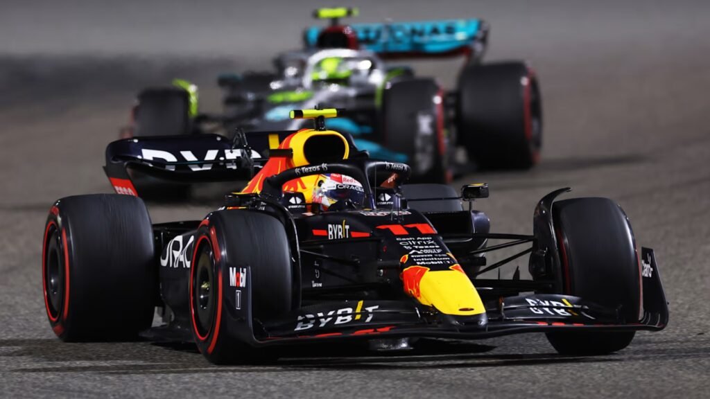 Auto de Red Bull Racing Team en la Fórmula 1