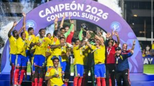 Desde Europa aseguran que el cuadro alemán ya tiene en carpeta a un jugador que se consagró campeón con Colombia en el Sudamericano Sub 17. | Foto. FCF