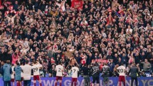 Arsenal ante su afición