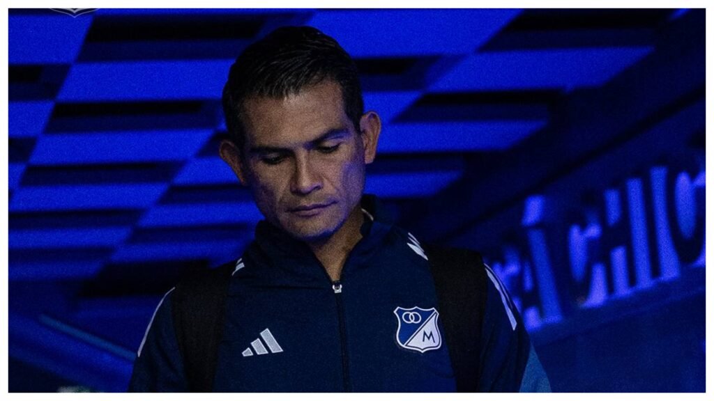 David Mackálister Silva lamenta la eliminación de Millonarios.
