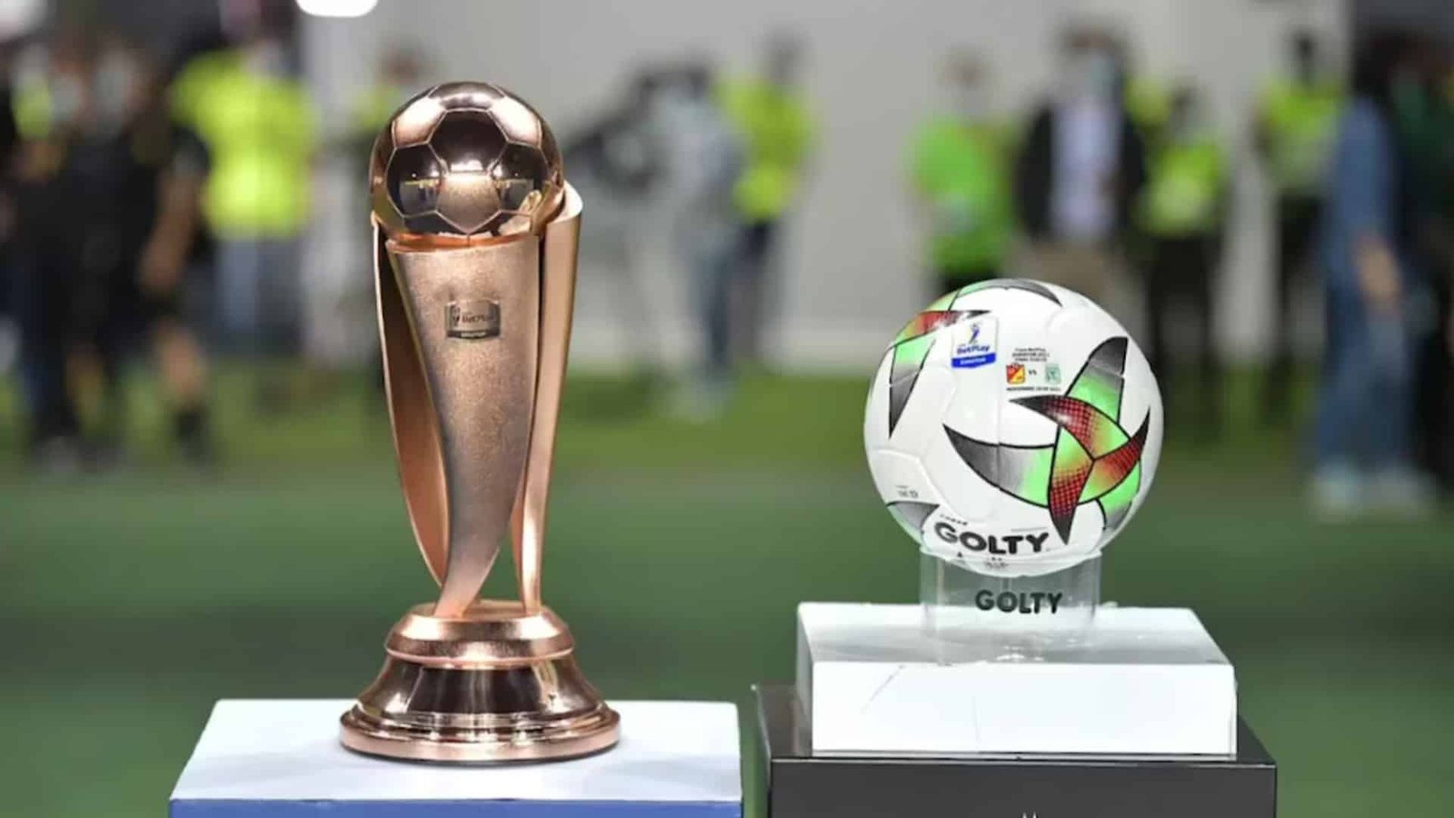 Este es el trofeo que se le entrega al ganador de la Copa Betplay. | Foto. Dimayor