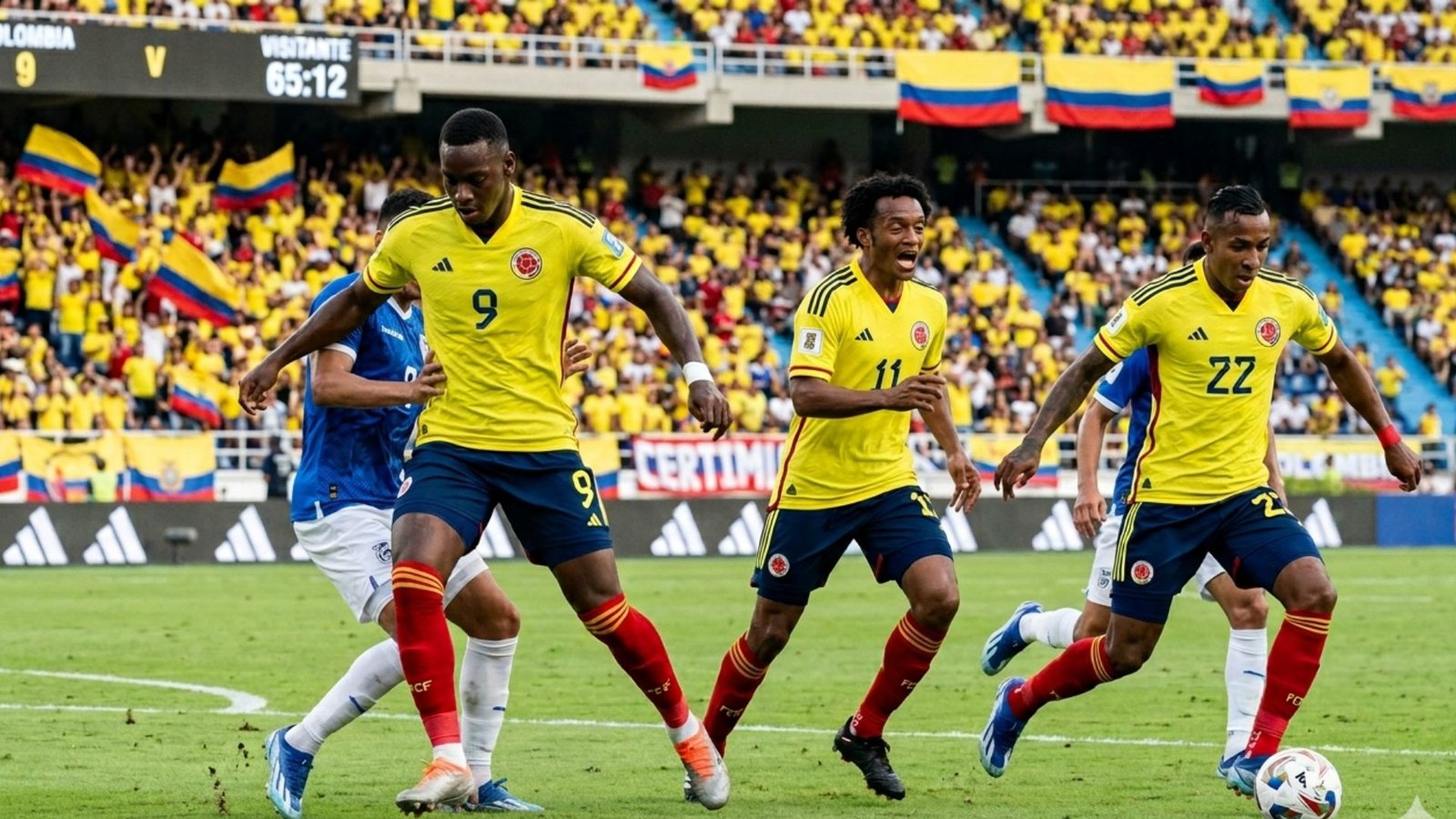 Jhon Durán, Juan Cuadrado y Sebastián Villa: las novedades de Colombia en la prelista de la Copa del Mundo.