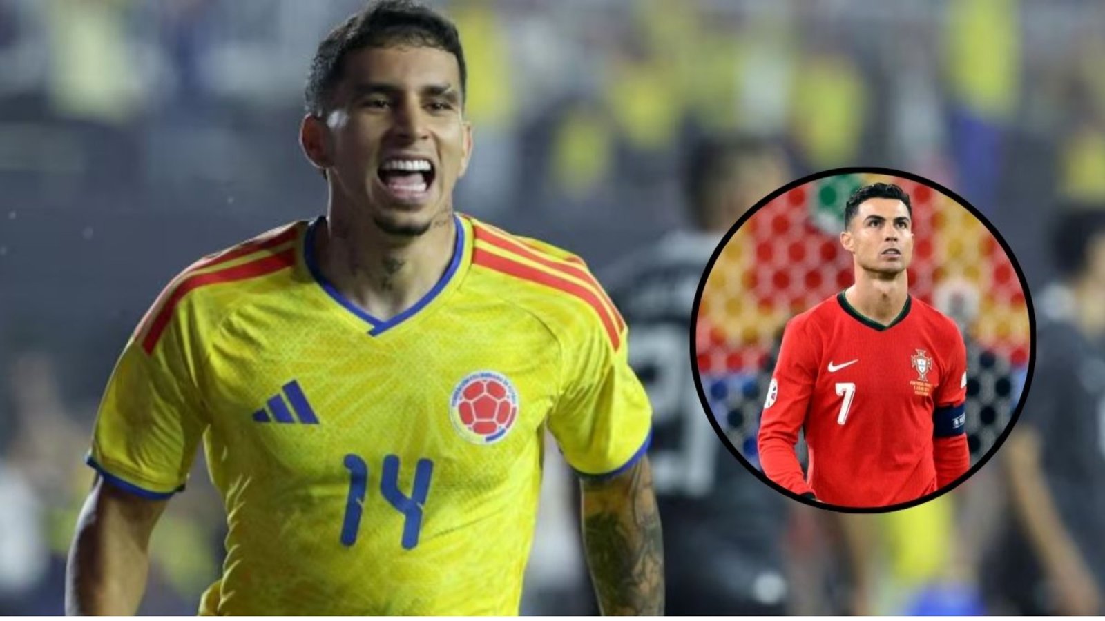 Gustavo Puerta sueña no solo con jugar su primera Copa Mundial de mayores, sino enfrentar a CR7. | Foto. AFP