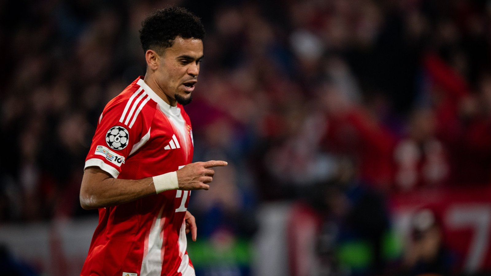 Luis Diaz con el Bayern Munich