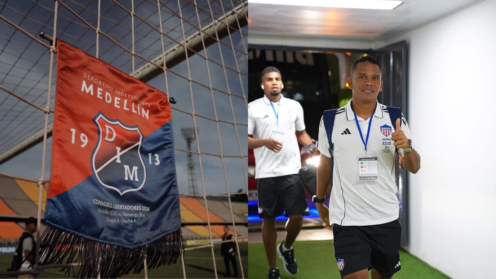 Sanciones DIM y Junior tras desmanes en Copa Libertadores. Créditos: Facebook DIM oficial y Junior Club SA.
