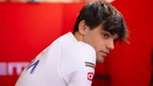Sebastián Montoya tuvo un complicado sábado en Miami en la Fórmula 2 - X @PREMA_Team