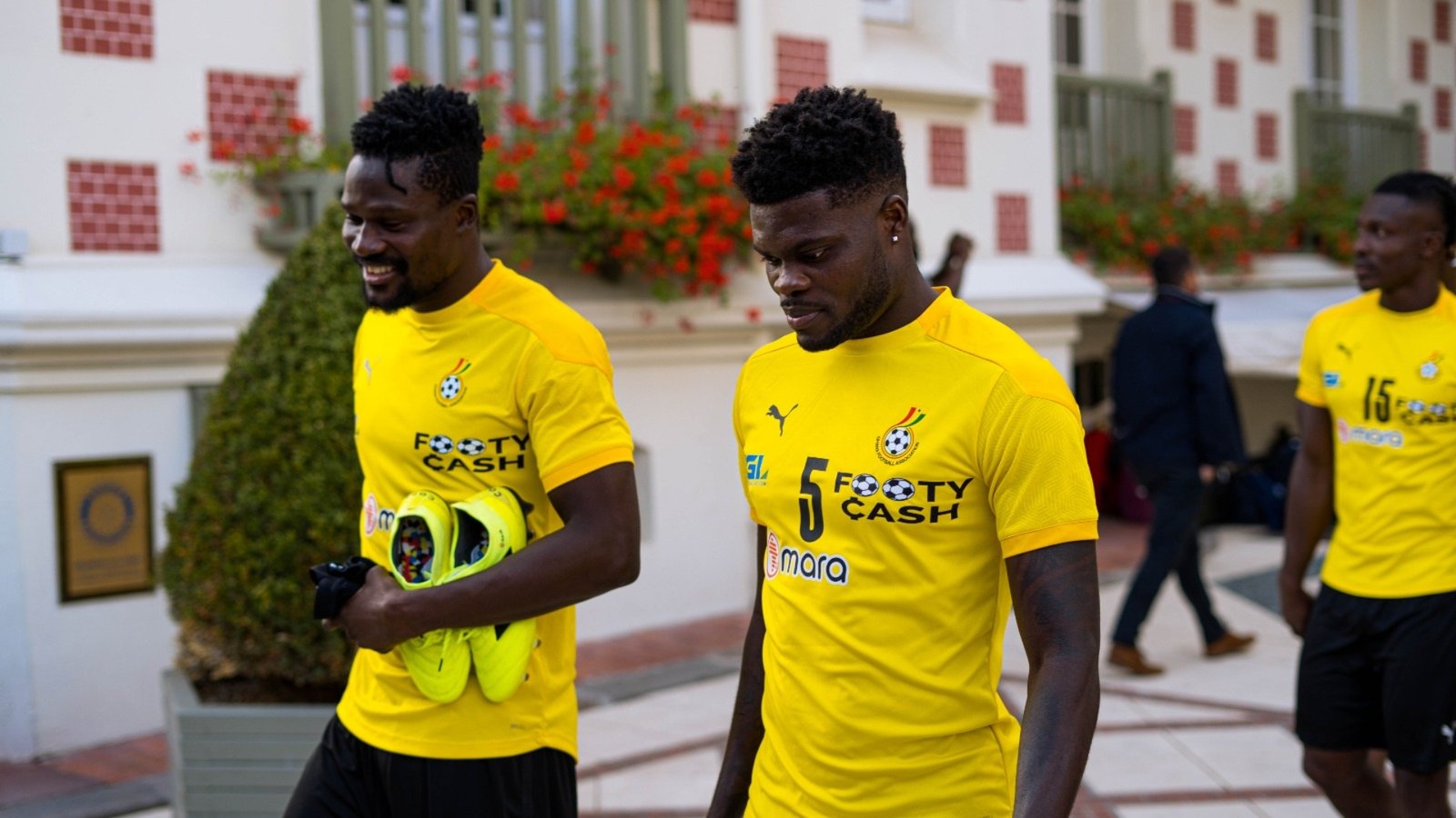Thomas Partey con Ghana