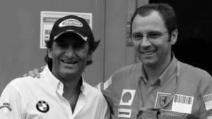 Alex Zanardi y Stefano Domenicali