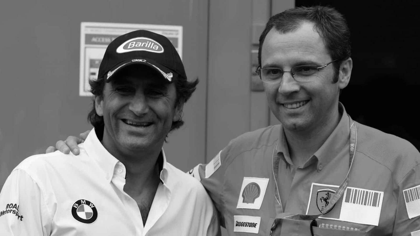 Alex Zanardi y Stefano Domenicali