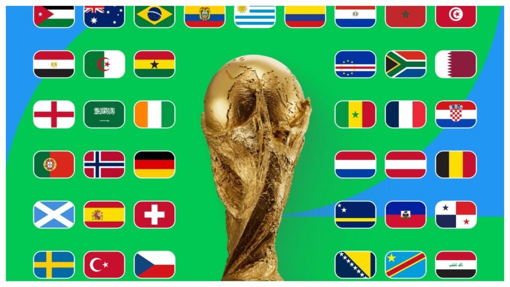 Las 48 selecciones clasificadas al Mundial