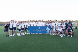 Con el apoyo a Leonardo Balerdi que se pierde el Mundial 2026 por Lesión. Argentina pone primera en está Copa del Mundo frente a Los Zorros del Desierto. Fuente/Imagen: La Selección Argentina.