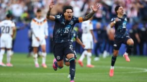 Paraguay se convirtió en la cuarta selección de Conmebol en eliminar de un mata-mata a una selección de UEFA. | Foto. FIFA.com