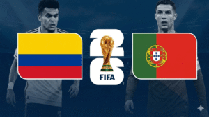 La Selección Colombia cierra el grupo ante Portugal de este Mundial 2026, en donde el ganador se asegura el primer puesto. Fuente/Imagen: La imagen fue creada con Inteligencia Artificial (IA).