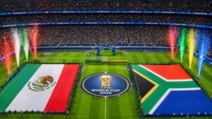 La Selección de México y Sudáfrica darán inició al Mundial 2026. Un Encuentro con historia y pasado en citas mundialistas. Fuente/Imagen: FIFA
