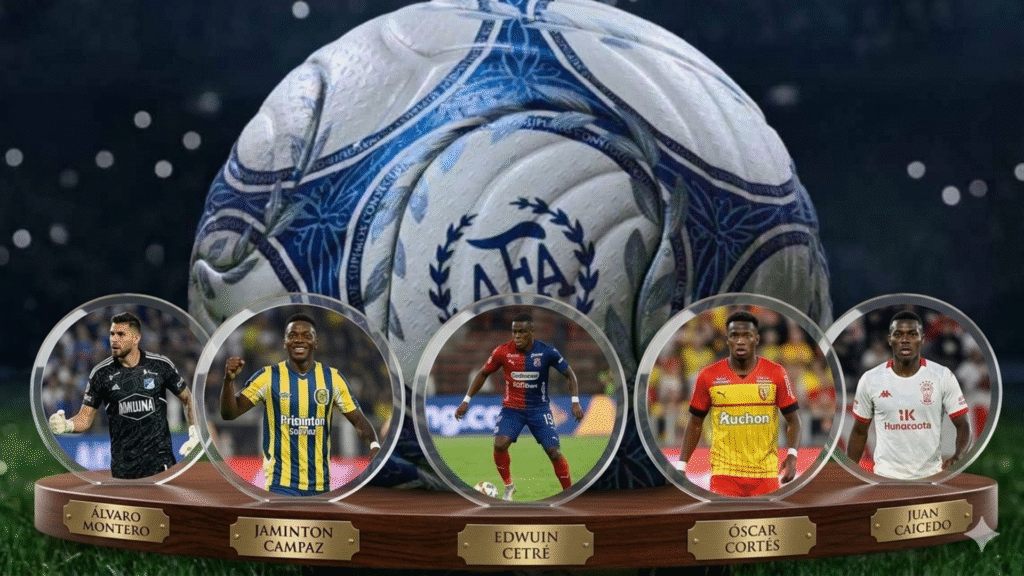 Montero, Cetré, Campaz y Cortés, entre otros jugadores colombianos, hicieron su debut en la primera jornada del fútbol argentino. Fuente Imagen: La imagen fue creada con la Inteligencia Artificial.