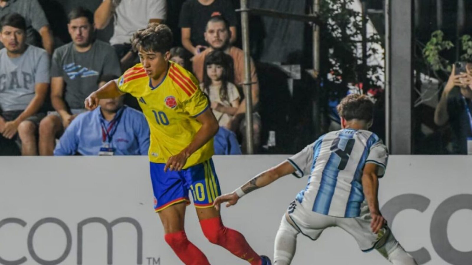 Samuel Martínez llegó a un acuerdo con el club inglés para jugar a partir de la temporada 27/28. Fuente/Imagen: FCF (Federación Colombiana de Fútbol).