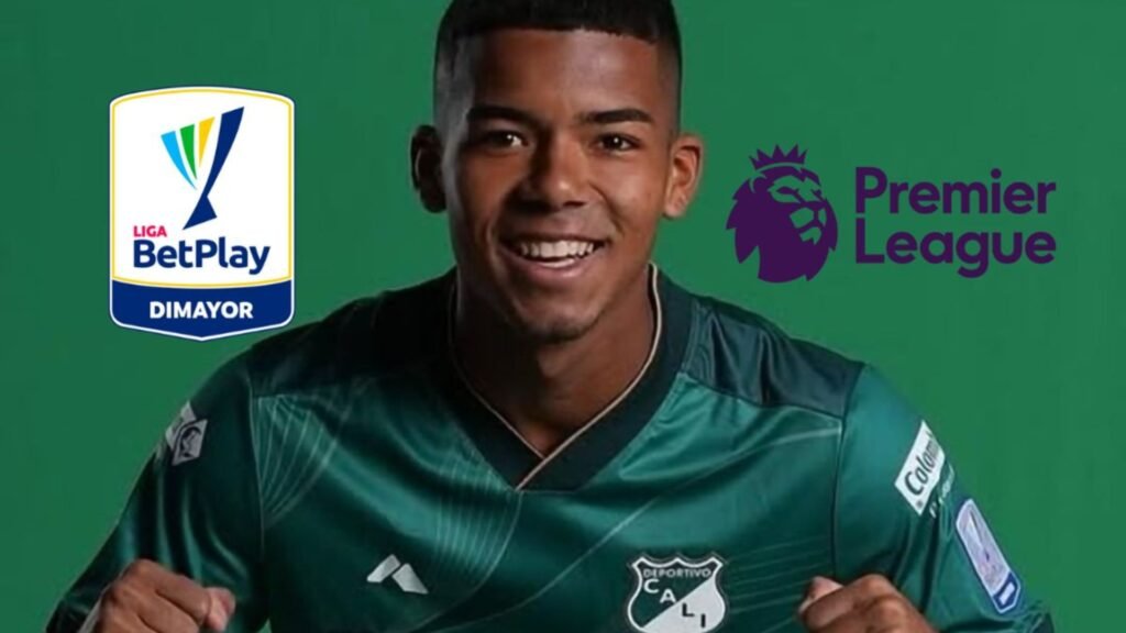 Matias Orozco, la nueva joya del futbol colombiano se va del Deportivo Cali con destino a la Premier League. | Foto. Deportivo Cali