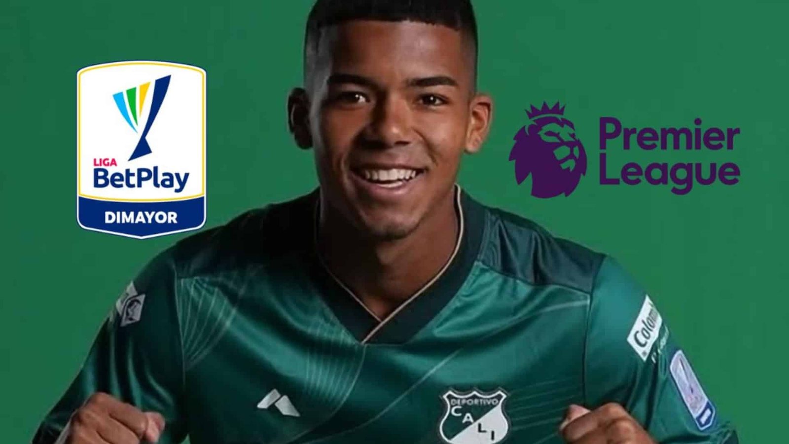 Matias Orozco, la nueva joya del futbol colombiano se va del Deportivo Cali con destino a la Premier League. | Foto. Deportivo Cali