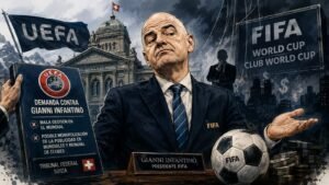 Demanda a Gianni Infantino por la UEFA