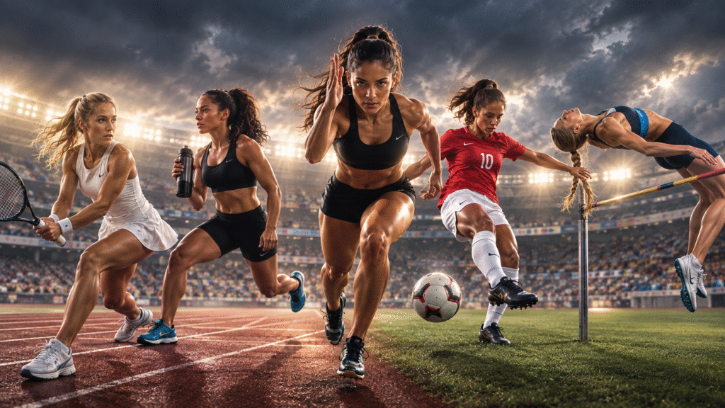 Así se ven las mujeres en los deportes