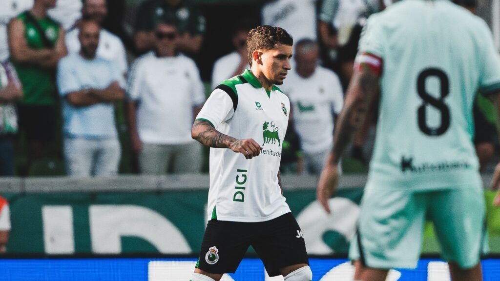 Gustavo Puerta con Racing Club