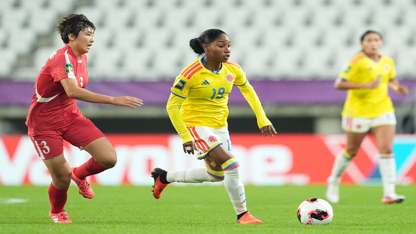 Corea del Norte vuelve a la final del Mundial Femenino Sub-20 al vencer por goleada a la Selección Colombia. Fuente/Imagen: @CONMEBOL