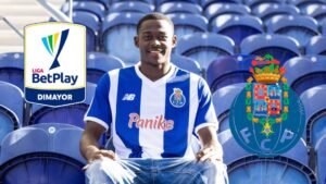 El joven mediocampista de Leones FC, Juan Valencia será el décimo colombiano que vista la camiseta del FC Porto. | Foto. @PortalDragoes en X