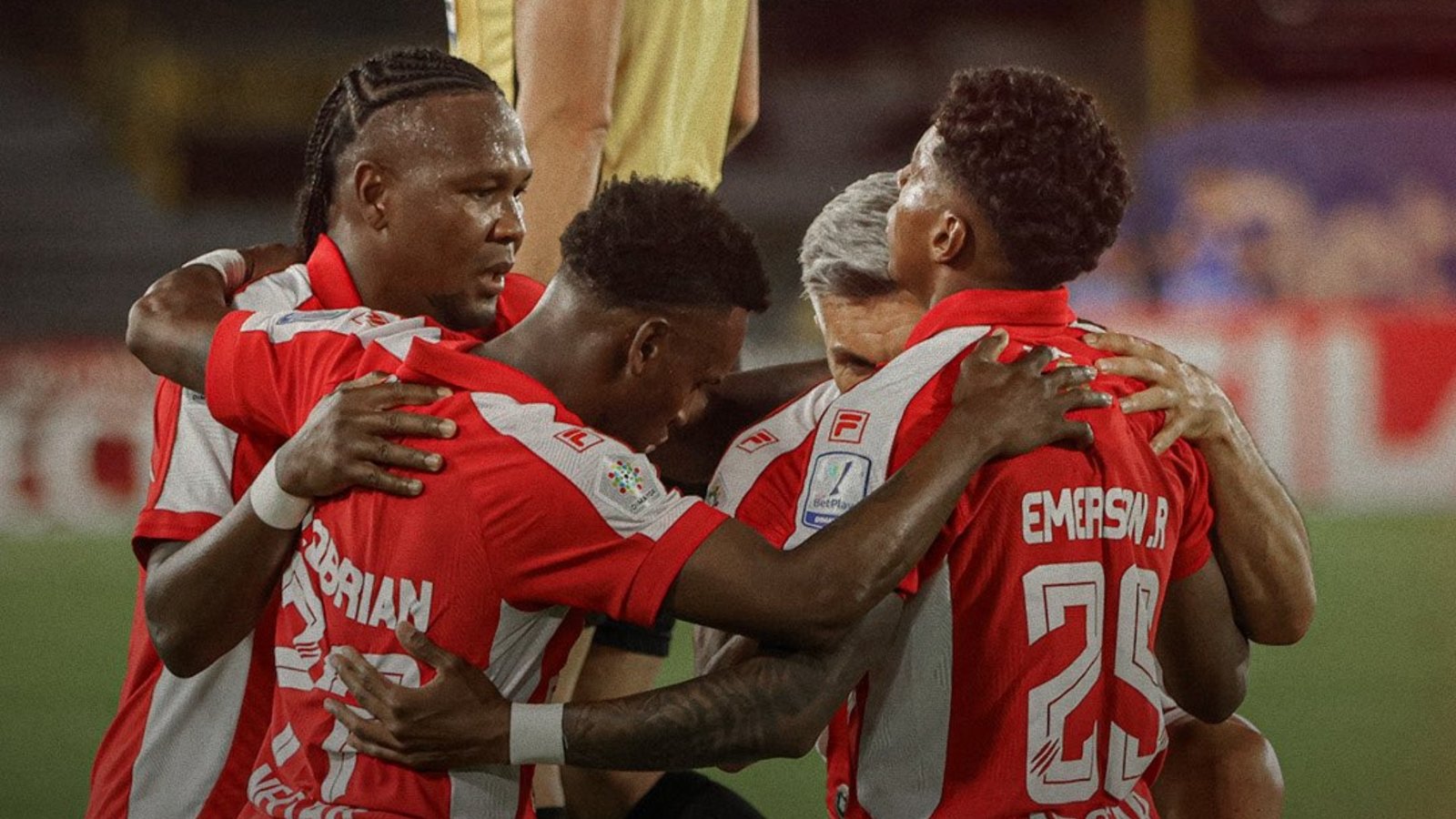 Jugadores de Santa Fe celebrando