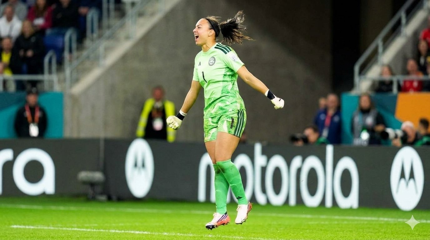 Luisa Agudelo la heroína de la Selección Colombia en la tanda de penales ante Italia: Fuente/Imagen: Selección Colombia.
