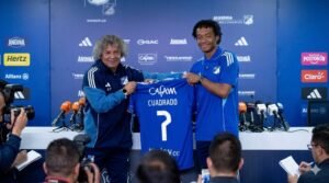 Alberto Gamero confirmó que Juan Guillermo Cuadrado deberá cumplir sus dos fechas de suspensión pendientes en la Copa Colombia. Fuente/Imagen: @MillosFCoficial
