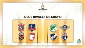 Grupos confirmados para Santa Fe y Deportivo Cali en la Copa Libertadores Femenina 2026. Fuente/Imagen: @Dimayor.