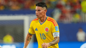 James Rodríguez en la selección colombia