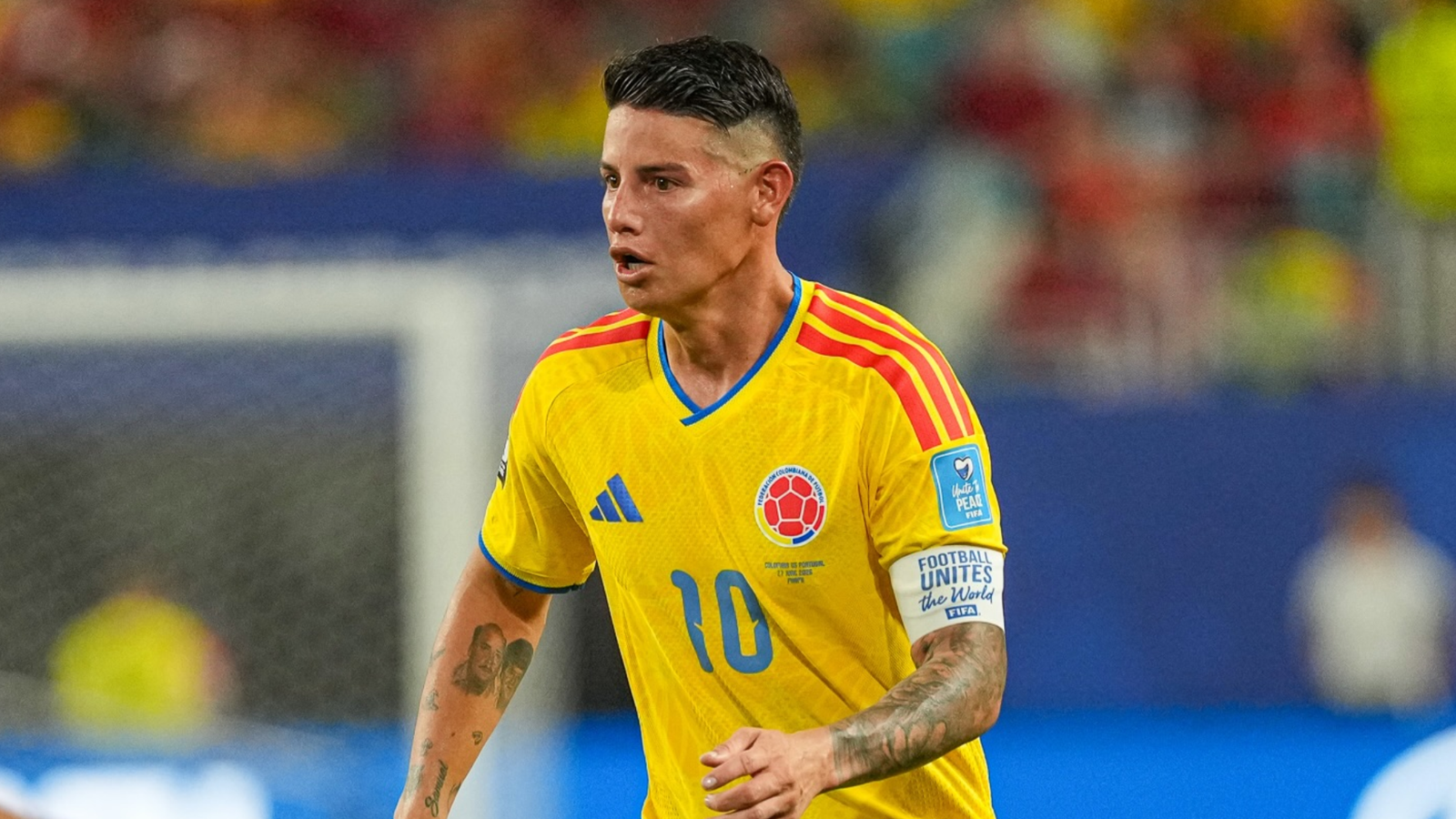 James Rodríguez en la selección colombia