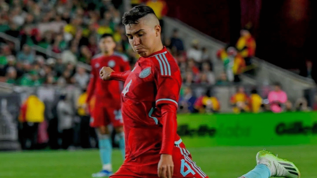 Samuel Velásquez en su primera convocatoria