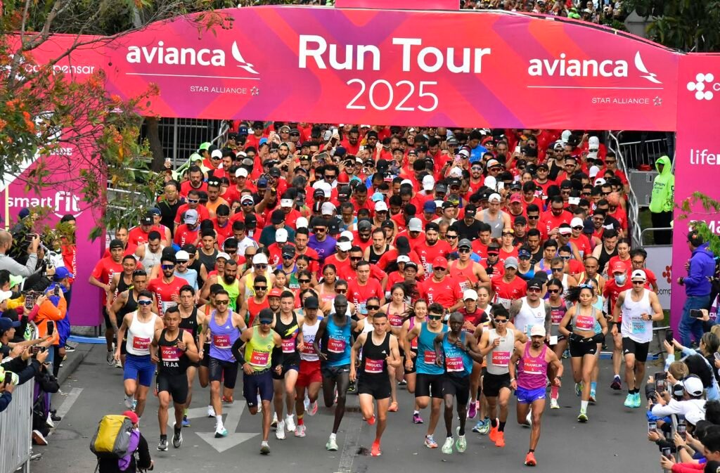 Bogotá dispone la mitad de sus domingos anuales a carreras de atletismo.