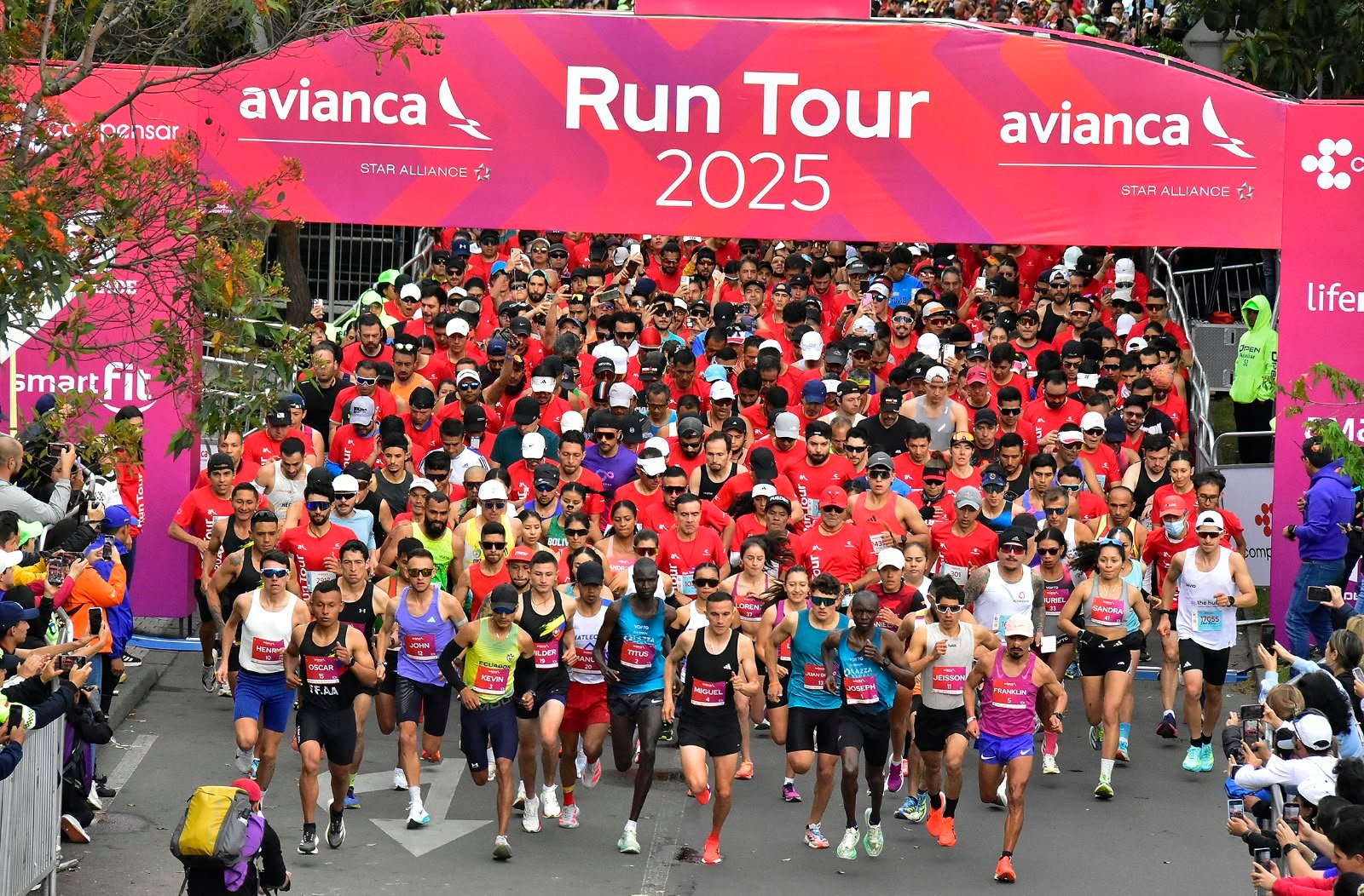 Bogotá dispone la mitad de sus domingos anuales a carreras de atletismo.
