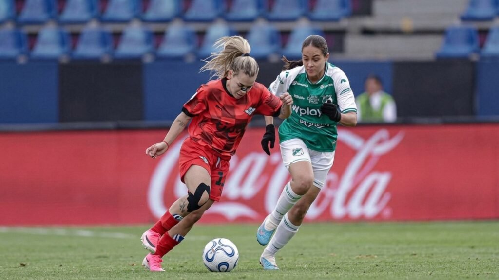 Duelo entre Deportivo Cali y Libertad por la primera jornada de la Copa Libertadores Femenina. Fuente/Imagen: @LibertadoresFEM